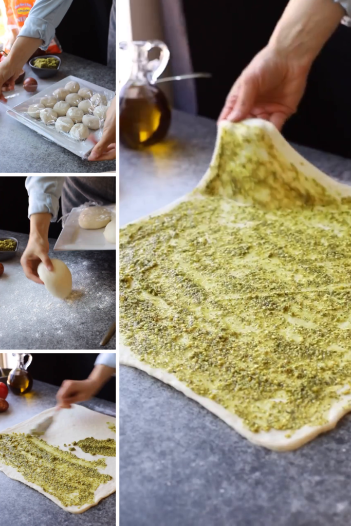 Turkuaz Kitchen Pesto Knots Recipe