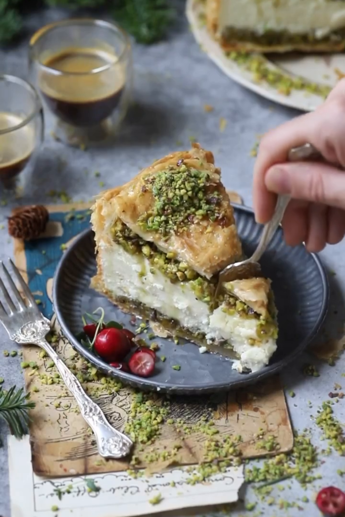 Turkuaz Kitchen Baklava Cheesecake Recipe