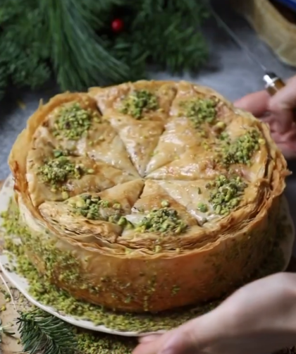 Turkuaz Kitchen Baklava Cheesecake Recipe