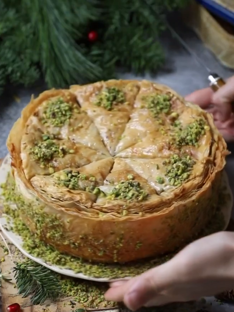 Turkuaz Kitchen Baklava Cheesecake Recipe