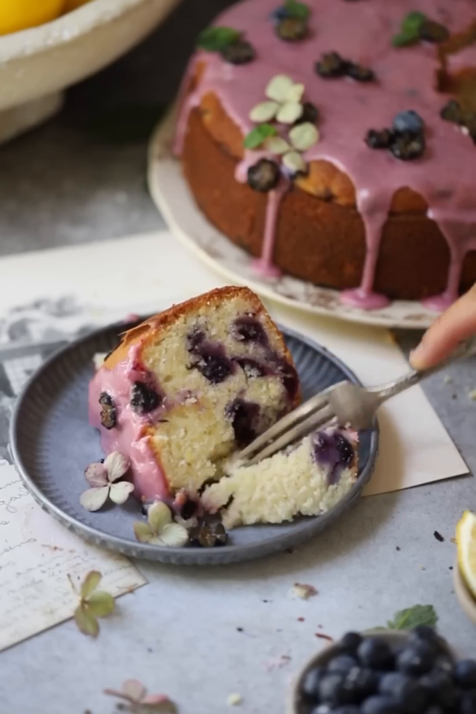 Turkuaz Kitchen Blueberry Lemon Cake