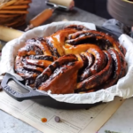 Turkuaz Kitchen Chocolate Caramel Babka