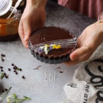 Turkuaz Kitchen Chocolate Caramel Tart