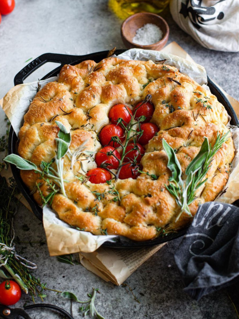 Turkuaz Kitchen Focaccia Recipe