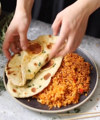 Turkuaz Kitchen Garlic Naan