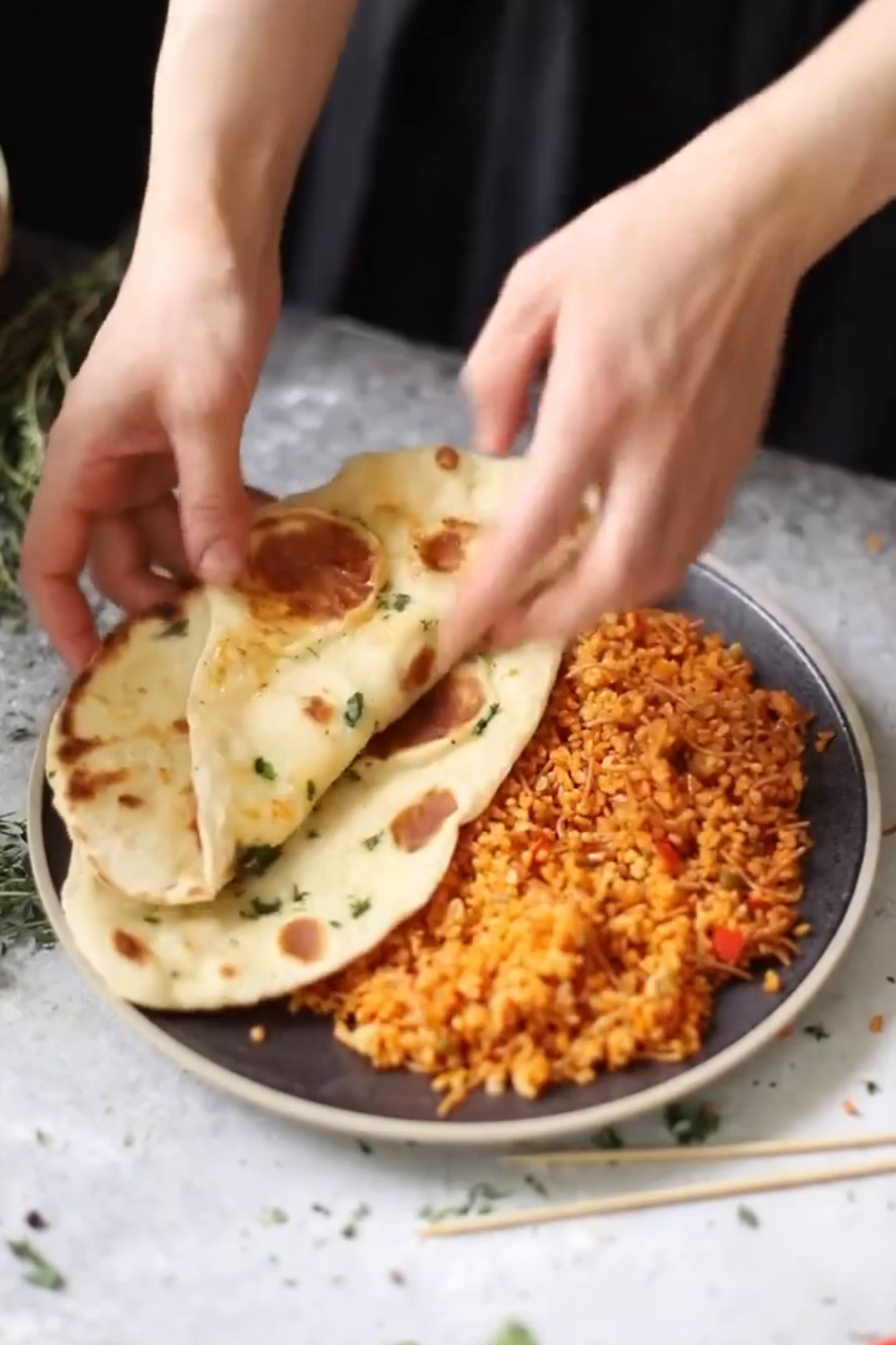 Turkuaz Kitchen Garlic Naan