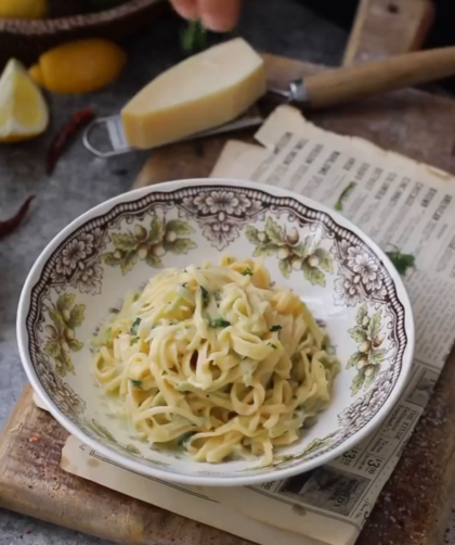 Turkuaz Kitchen Lemon Garlic Pasta