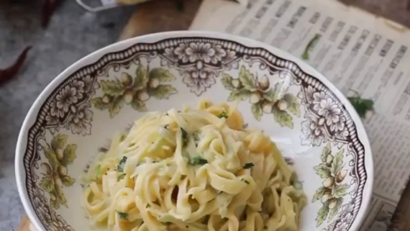 Turkuaz Kitchen Lemon Garlic Pasta