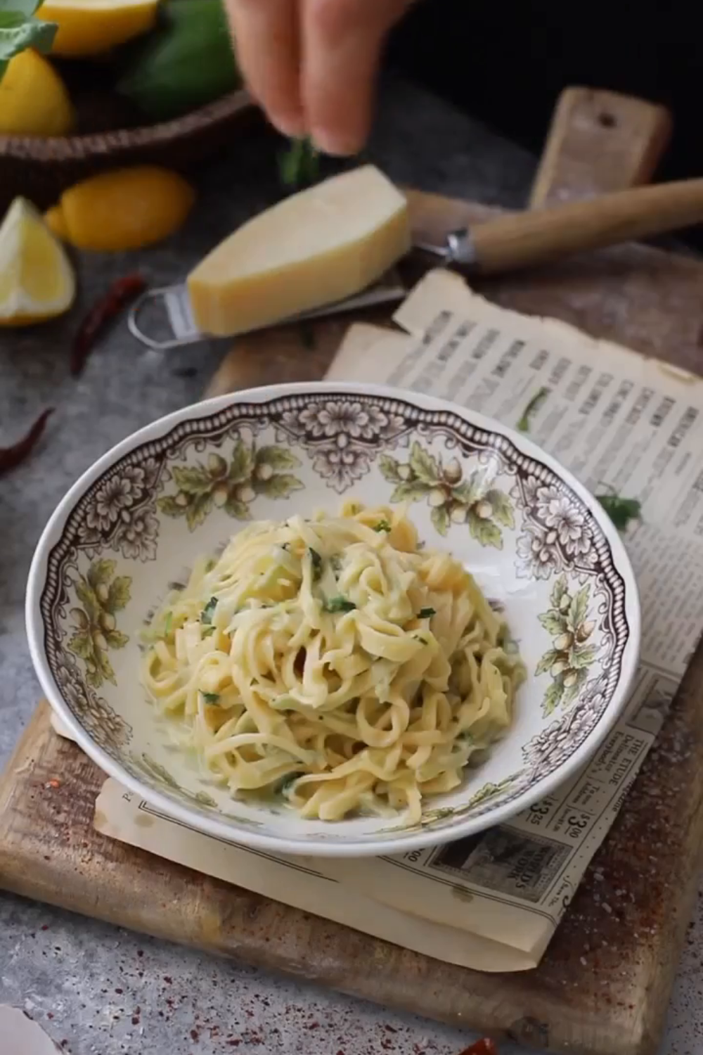 Turkuaz Kitchen Lemon Garlic Pasta