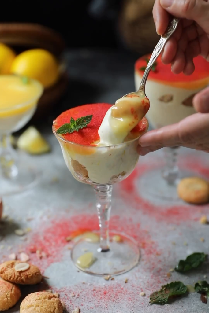 Turkuaz Kitchen Lemon Tiramisu Cups