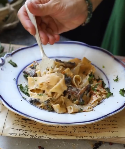 Turkuaz Kitchen Mushroom Mint Pasta