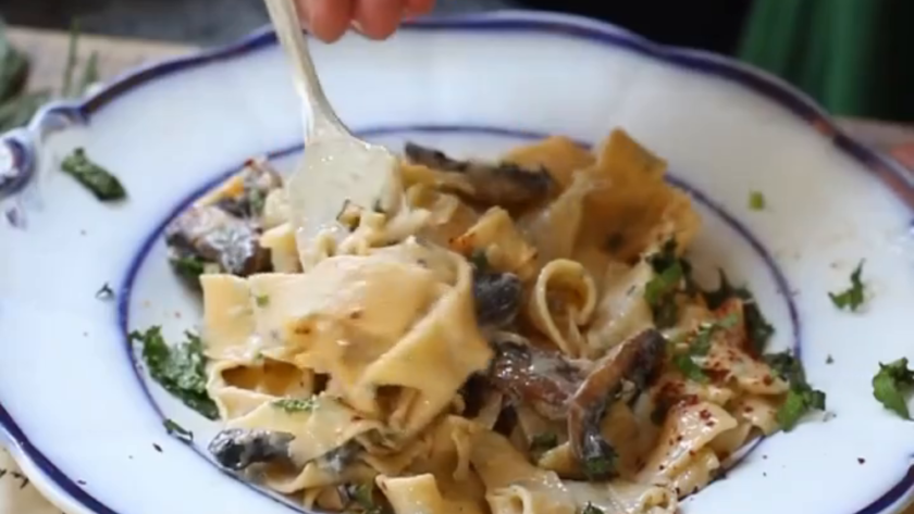 Turkuaz Kitchen Mushroom Mint Pasta