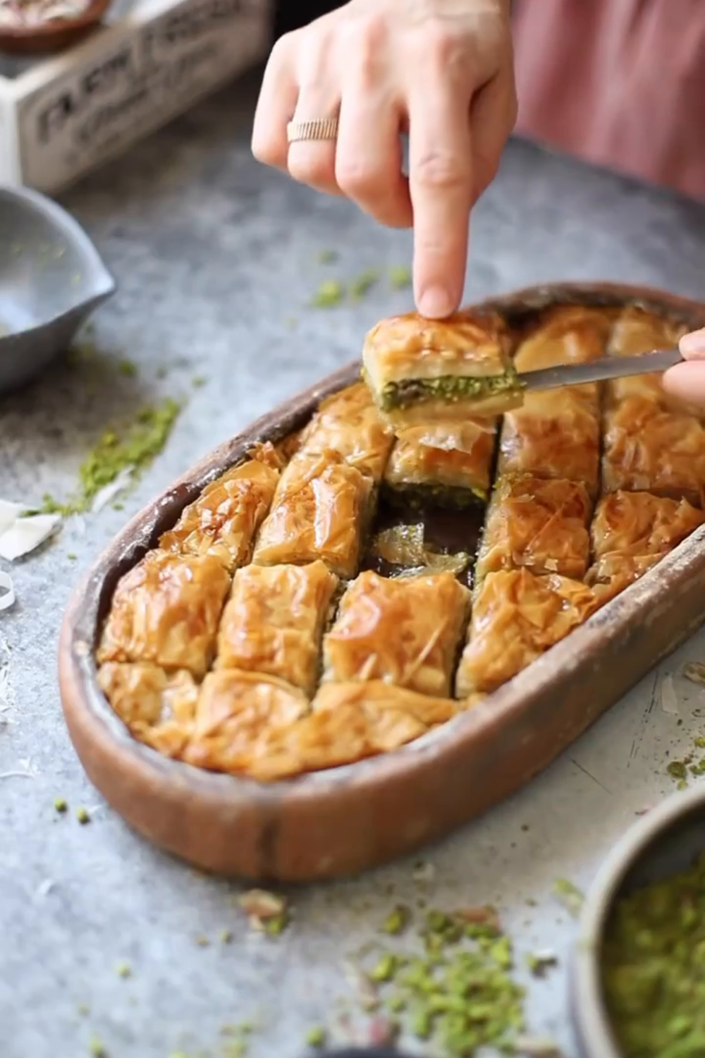 Turkuaz Kitchen Pistachio Baklava