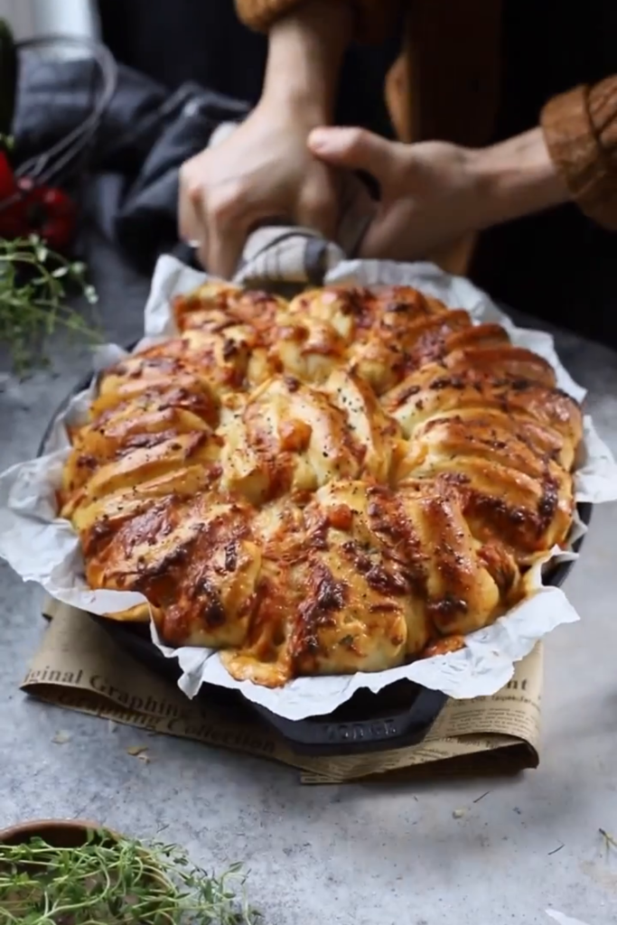 Turkuaz Kitchen Red Pepper Pesto Bread