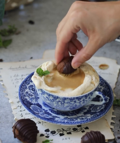 Dulce De Leche Ice Cream and Affogato