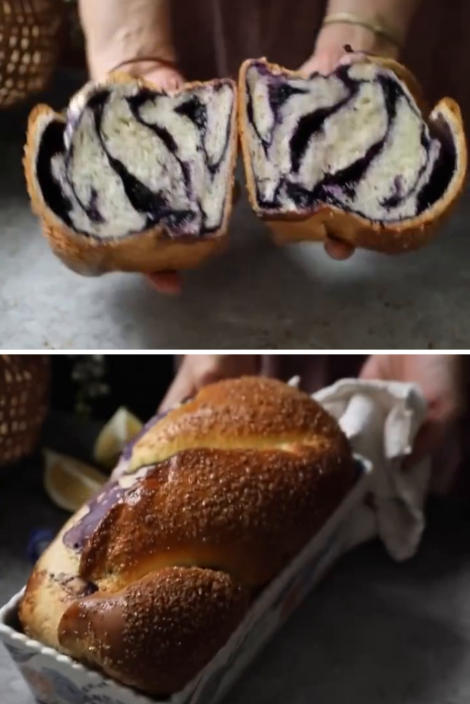 Turkuaz Kitchen Blueberry Swirl Loaf