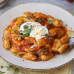 Turkuaz Kitchen Gnocchi with Spicy Tomato Sauce