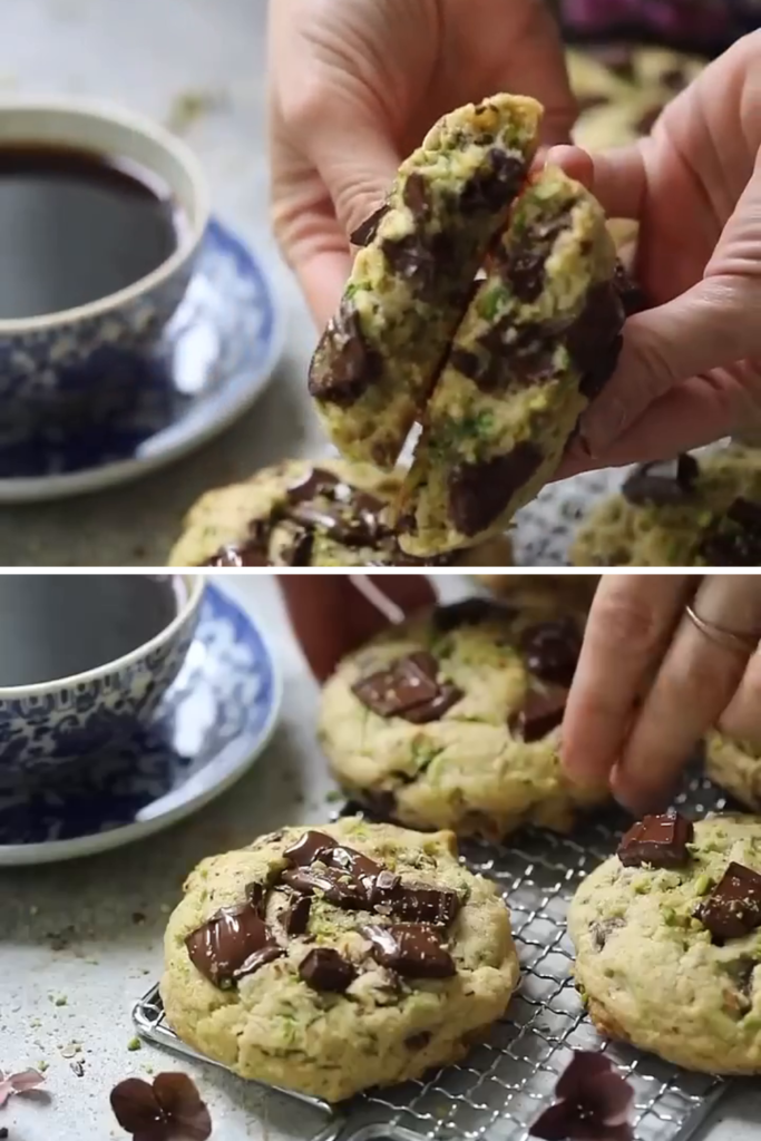 Turkuaz Kitchen Pistachio Chocolate Cookies