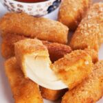 Crispy Fresh Mozzarella Sticks