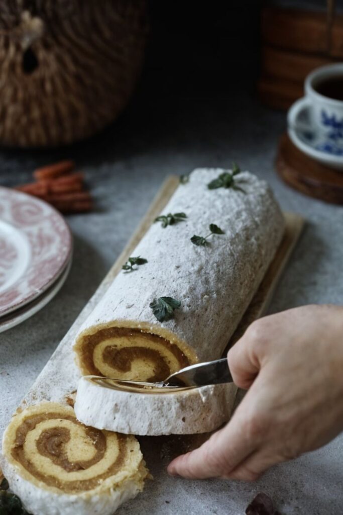 Apple Roll Cake Recipe