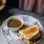 Caramelized Onion French Dip Sandwich