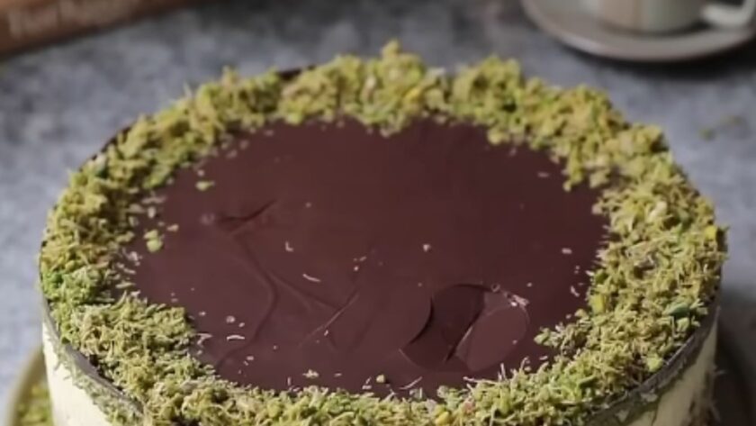 Dubai Chocolate Cheesecake