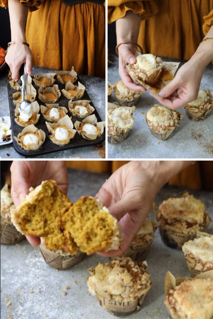 Pumpkin Cream Cheese Muffins