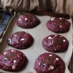 Red Velvet White Chocolate Chip Cookies